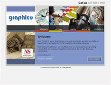 Tablet Screenshot of graphico.com